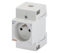 GEWISS PRISE MODULAIRE POUR RAIL EN50022- STANDARD FRANÇAIS - 2P+T 16A - 2,5 MODULES