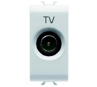 Gewiss-PRISE TV 1M DIR. CONNECT. M 9.5mm BLANC
