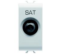 Gewiss-PRISE TV SAT 1M DIR. CONNEC. F-F BL