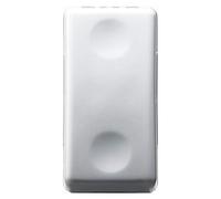 GEWISS SYSTEM - GW20579DY - Croix unipolaire pour boîtier de surface GEWISS - 250 Vca - 16 AX - 1 module - Blanc