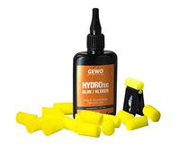 GEWO HydroTec, lösungsmittelfreier Kleber Auf Wasserbasis (ITTF-zugelassen) Colle pour revêtement de Tennis de Table Adultes, Blanc, 90 ML