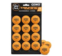 Gewo Lot de 12 balles d'entraînement *** 40+, Mixte - Adulte, 85931200, Orange, 40 mm
