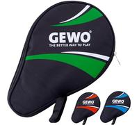 GEWO Maître Mallette de Tennis de Table avec Compartiment à balles Unisexe-Adultes, Noir/Vert, 30x20x2cm