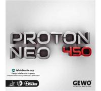 GEWO Proton Neo 450 Revêtement de tennis de table (Bleu, Max)