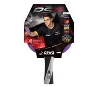 GEWO PS Blast Power Raquette de Tennis de Table Professionnelle approuvée ITTF avec revêtement Thunderball 2 contrôlé et propriétés de Rotation élevées, concave, éponge de 1,8 mm