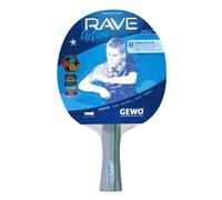 GEWO Rave Action Concave Raquette de Tennis de Table Unisexe, Gris Clair, Taille Unique