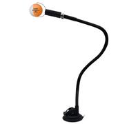 GEWO Spin Coach - Entraîneur de tennis de table - Aide à l'entraînement avec ventouse et bras flexible - Balle de ping Pong pour les exercices de spin - Parfait pour les enfants et les adultes