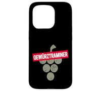 Gewürztraminer Vin Vintage buveurs et vignerons Coque pour iPhone 15 Pro