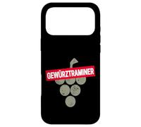 Gewürztraminer Vin Vintage buveurs et vignerons Coque pour iPhone 17 Pro Max