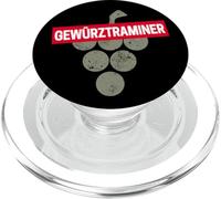 Gewürztraminer Vin Vintage buveurs et vignerons PopSockets PopGrip pour MagSafe