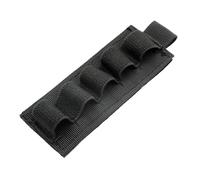 Gexgune 12GA Fusil de Chasse Balle Pochette Paintball Crosse Pistolet à Main munitions Pochette Transporteur Tactique Fusil de Chasse 5 coquilles Porte-Cartouche