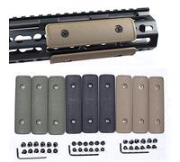 Gexgune 4" Keymod Rail Section de Panneau de Protection de la Main Couvercle des Panneaux de Keymod Poignée Tactique Chasse Accessoire (3 Couleurs en Option)