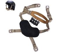 Gexgune Casque Tactique Suspension générale X-Nape Sangle réglable Accessoire de Casque pour la Chasse, tir, Escalade Militaire Paintball
