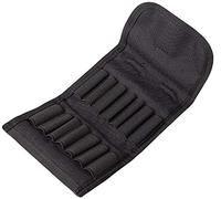 Gexgune Chasse Sac de Munitions Pliable Sac de Chasse-Boule Carabine Cartouche Carrier Cartouche 14 Coquilles de Munitions Rondes Pochette Molle Shell Tactique (Noir)