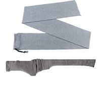 Gexgune Polyester Silicone Tricotée Longue Pistolet Chaussette Protège-Fusil Étui de Protection Étui de Protection Étui de Rangement 54 "Longueur (Gris)
