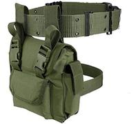 Gexgune Tactical Molle Sac de Taille Sac à bandoulière Etanche Pochette Port Quotidien à libération Rapide pour la Chasse à l'utilité voyageant à vélo Randonnée 3 Couleurs en Option