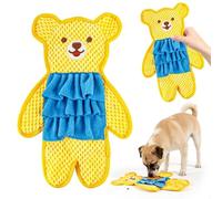 gexuamz Tapis de Fouille Chien, Lavable Tapis de Léchage Chat, Mat Reniflant Éducateurs pour Chiens, Coussinets Slow Food pour Animaux de l'intelligence et de l'olfaction, Encourager Manger Lentement