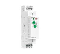 GEYA 10A Delay ON Time Relay Type électronique Réglable Delay Timer 1NO1NC DIN Rail(GRT6-A1,AC/DC24V-240V)