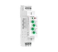 GEYA 10A Relais temporisé asymétrique à cycle marche/arrêt répétitif 1SPDT Rail DIN(GRT6-S1,AC/DC24V-240V)
