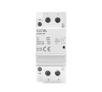 GEYA Contrôle automatique du circuit domestique du contacteur modulaire rail de guidage 2Pôle 40A 2NO AC220V
