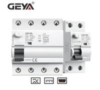 GEYA GYL9 magnétique B Type RCCB disjoncteur à courant résiduel DC ELCB 2P 4P 40A 63A 30mA 100mA 300mA Type B RCD fuite 6KA