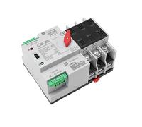 GEYA Miniature Commutateur de transfert automatique Sélecteurs électriques Commutateurs d’alimentation double 3Pôle 63A 220V 50/60Hz (Noir)