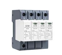 GEYA Parasurtenseur 20KA-40KA SPD Parafoudre de Maison Type de Rail Din (3P+N,AC275V)