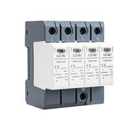 GEYA Parasurtenseur 20KA-40KA SPD Parafoudre de Maison Type de Rail Din (4P,AC440V)