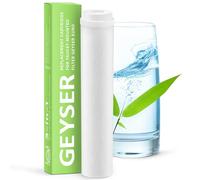 Geyser Euro Cartouche de Remplacement - Réduction du Chlore & Protection Contre le Tartre, Améliore le Goût de l’Eau du Robinet, Jusqu’à 3 Mois (Paquet de 1)