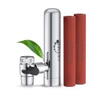 GEYSER EURO - Filtre à Eau pour Robinet de Cuisine, Purificateur D'eau Ultra-Absorbant, Montage Longue Durée, Purification de L'eau: Système avec 1 Cartouche Préinstallée + 1 Cartouche Supplémentaire