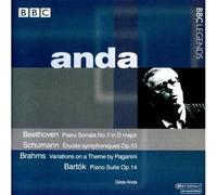 Geza Anda - Anda GEZA, Piano-Beethoven, Schumann, Bartok, Brahms [Import]