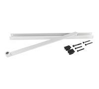 Geze - Glissiere pour ferme-porte ts5000l-coloris argent - Finition.Blanc RAL 9016 -