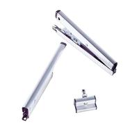 Geze - Ferrure de base pour ouvrant a soufflet ol 90 - Finition.Noir RAL 9005 -