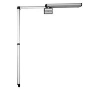 Geze France Profil cache tringle pour OL 90 - Blanc - 3 m - Gézé