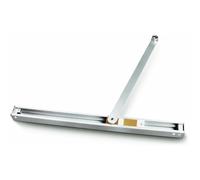 GEZE Glissière T-Stop pour TS 3000 V et TS 5000 blanc 9016 ( 3000255097 )