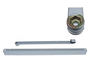 GEZE Rail coulissant sans blocage, TS 3000/5000, 1 pièce, argenté, 4106030682219