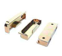 Geze Tôle de fermeture H10/35 - Tôle de fermeture à bascule - Jaune galvanisé - Reproduction ToniTec® - Plus durable et plus résistant à l'usure que l'original.