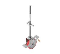 GeZu Impex® 1 roue d'échafaudage avec freins 600 kg galvanisée réglable en hauteur