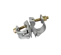 GeZu Impex® Accouplement d'échafaudage Galvanisé à chaud Lot de 4 48 x 48 mm serre joint pour tuyau acier construction