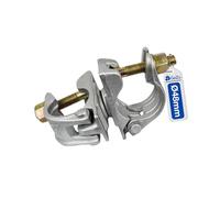 GeZu Impex Accouplement d'échafaudage Galvanoplastie 48 x 48 mm serre joint pour tuyau acier construction