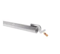 GeZu Impex Ancrage en tube d'acier pour échafaudage Galvanisé à chaud Lot de 8 1000 mm système support construction fixation