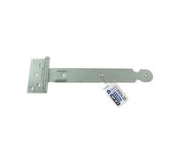 GeZu Impex Charnières en T Galvanoplastie Lot de 2 250 mm portail porte lourde de penture