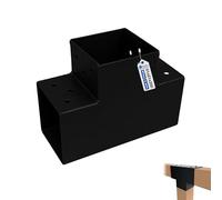 GeZu Impex Connecteur de Poteau en T 81 x 81 mm
