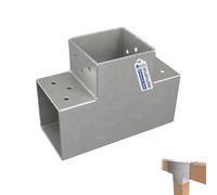 GeZu Impex Connecteur de Poteau en T 91 x 91 x 305 mm