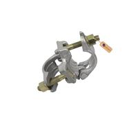 GeZu Impex Coupleur d'échafaudage Galvanisé à chaud Lot de 16 48 x 60 mm serre joint pour tuyau acier construction