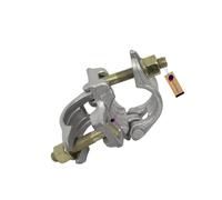 GeZu Impex® Coupleur d'échafaudage Galvanoplastie 48 x 48 mm serre joint pour tuyau acier construction