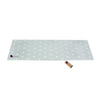 GeZu Impex Plaques d'assemblage plates Galvanisé Lot de 28 100 x 300 mm fixation métal patte de perforée connecteurs plats