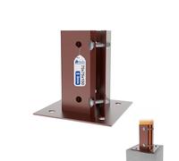 GeZu Impex Réglable Support de Poteau e à Boulonner 75 x 75 mm