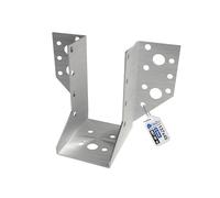 GeZu Impex Sabot de Charpente à Ailes Extérieures 45 x 137 mm Lot de 10 | Galvanisé Sabots de Solives joints de poutre en bois poutres en bois