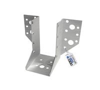 GeZu Impex Sabot de Charpente à Ailes Extérieures 45 x 137 mm Lot de 28 | Galvanisé Sabots de Solives joints de poutre en bois poutres en bois